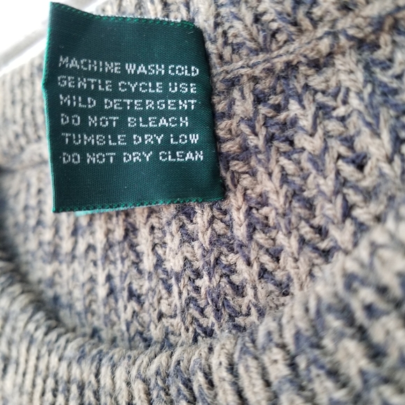 Vintage Timber Trail Dad Sweater XL Brown Cosby Gorpcore Crewneck Baggy - Picture 3 of 11